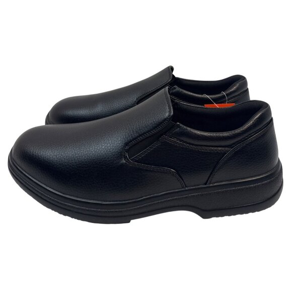 DS Work Men's Manager Slip Resistant Slip On Black Shoes Size 11 - Picture 5 of 10